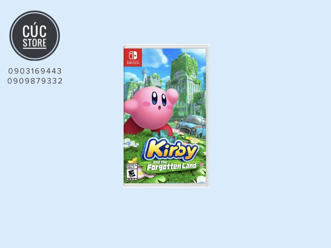 Băng chơi game Nintendo Switch: Kirby and the Forgotten Land