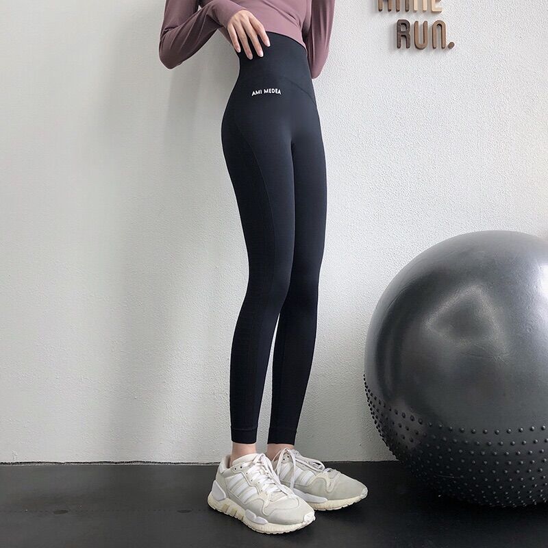 Quần dài tập gym Amin(dệt kim)