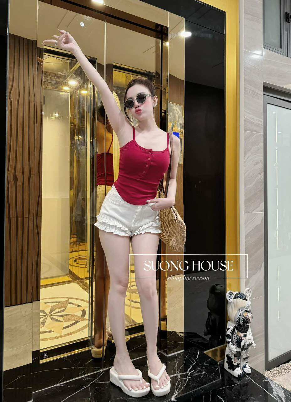 Quần short jean nữ rách vải denim rách bền đẹp dễ phối đồ HOT