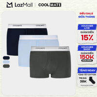 [CHỈ 15-17.11 TẶNG QUÀ ĐƠN TỪ 299K]Combo 03 quần lót nam khe moi Bamboo Trunk kháng khuẩn khử mùi - Coolmate
