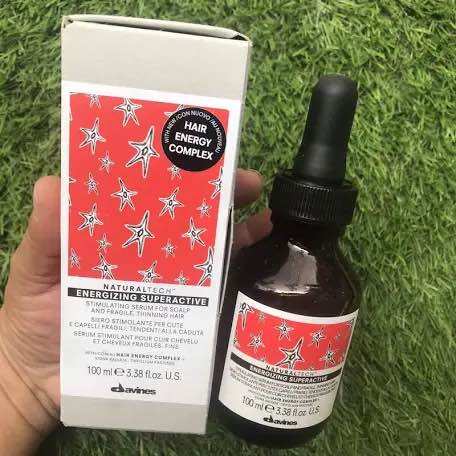 Tinh chất tái sinh chống rụng và kích thích mọc tóc davines energizing superactive 100ml