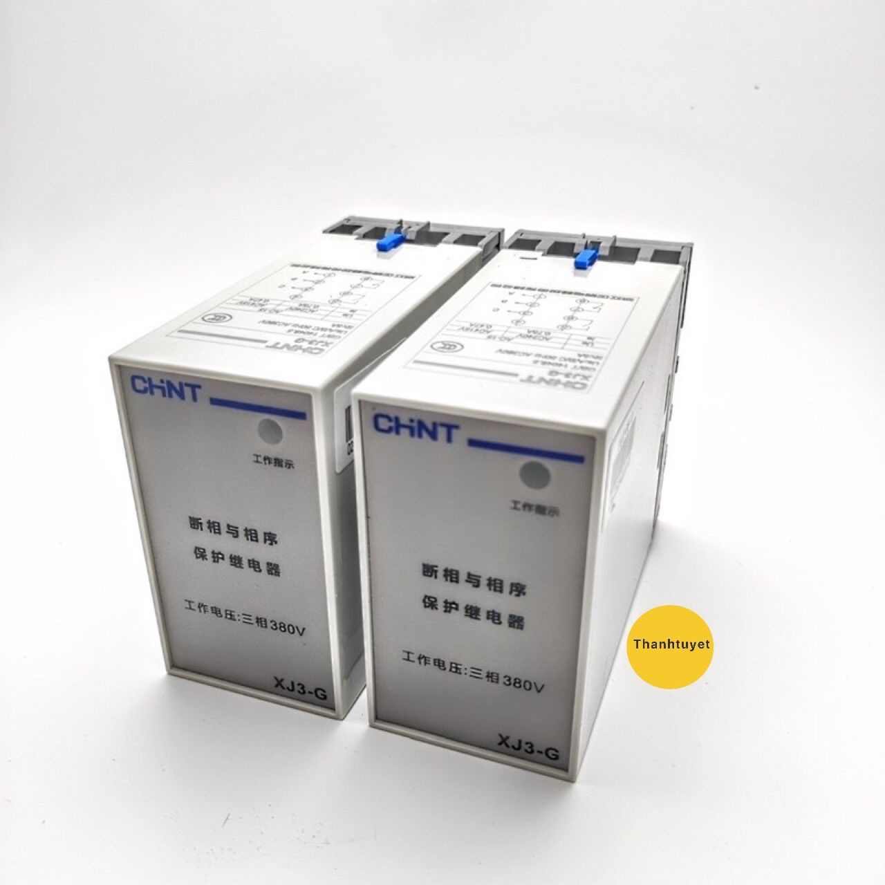 *Rơ Le Bảo Vệ Điện Áp 3 Pha Chint XJ3-G * Chống Mất Pha Chint