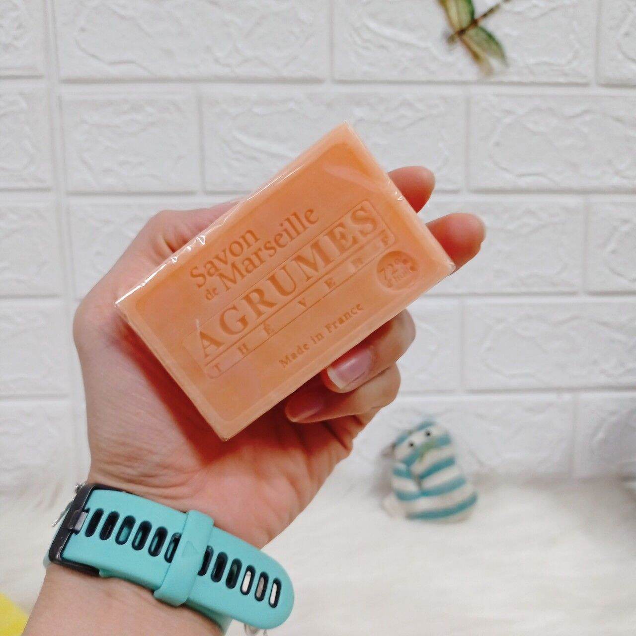 Xà phòng tắm hữu cơ Savon de Marseille 100gr