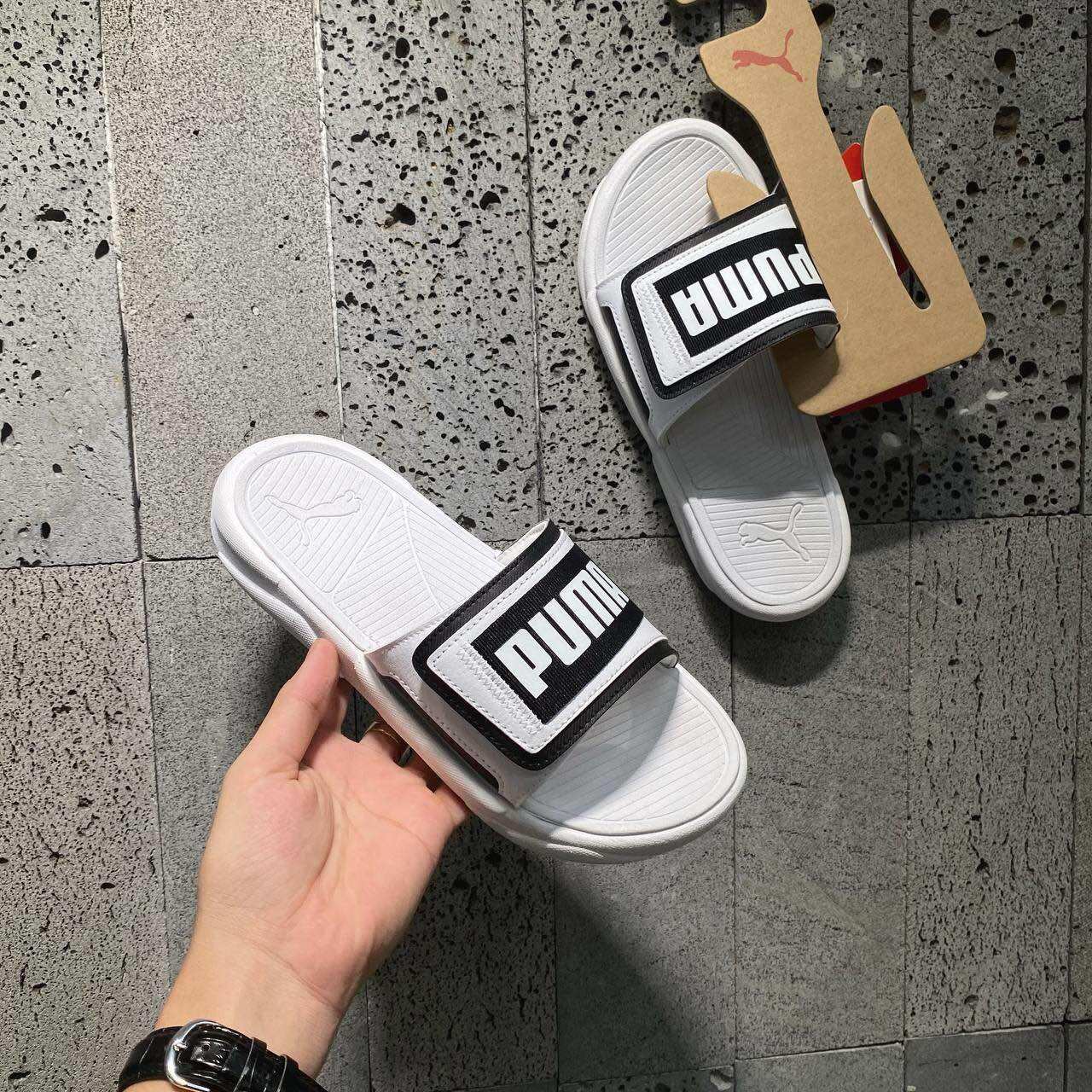 Chính Hãng Dép Puma Coolcat Đen