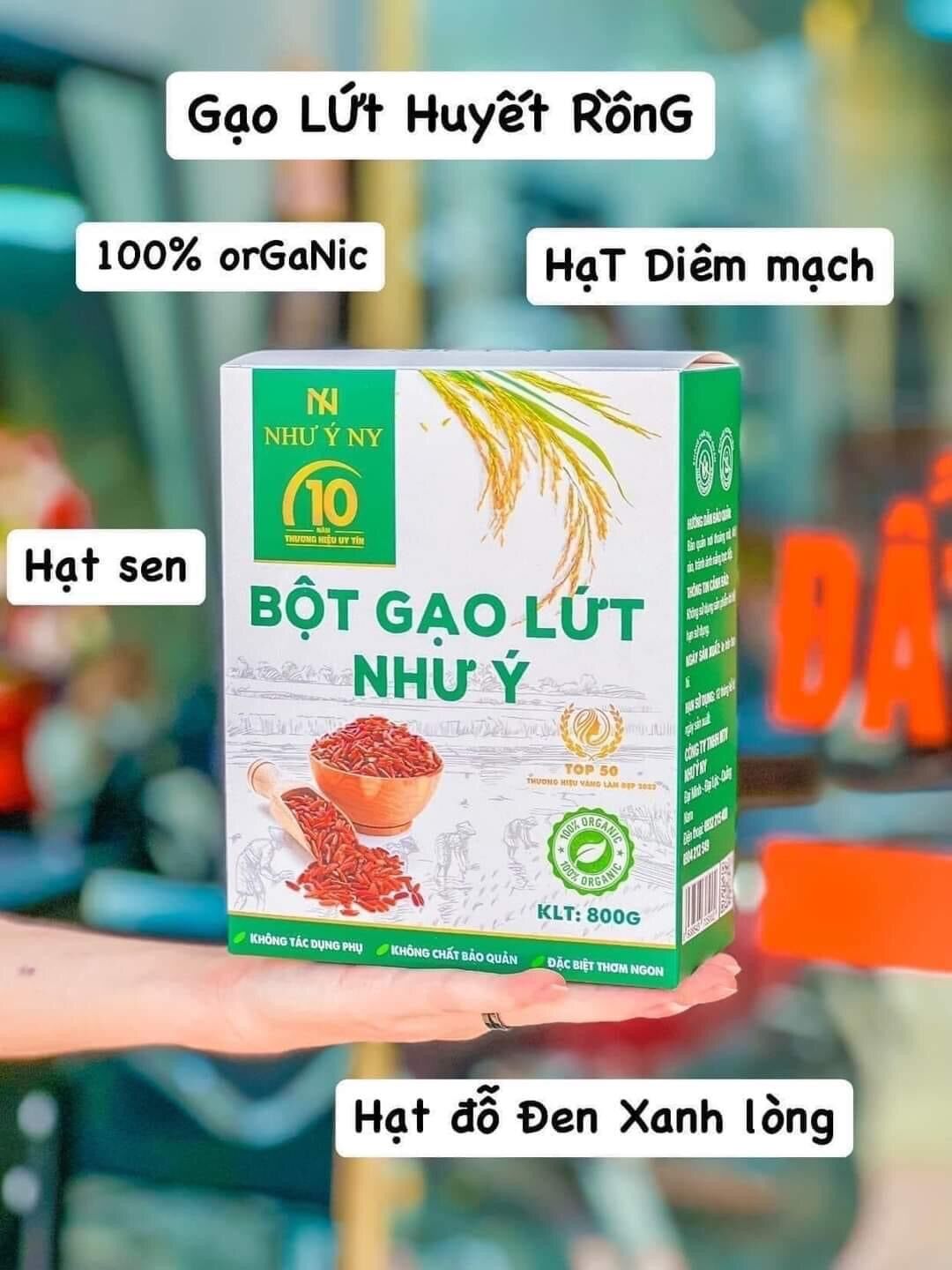 Bột gạo lứt Như Ý Orgnic