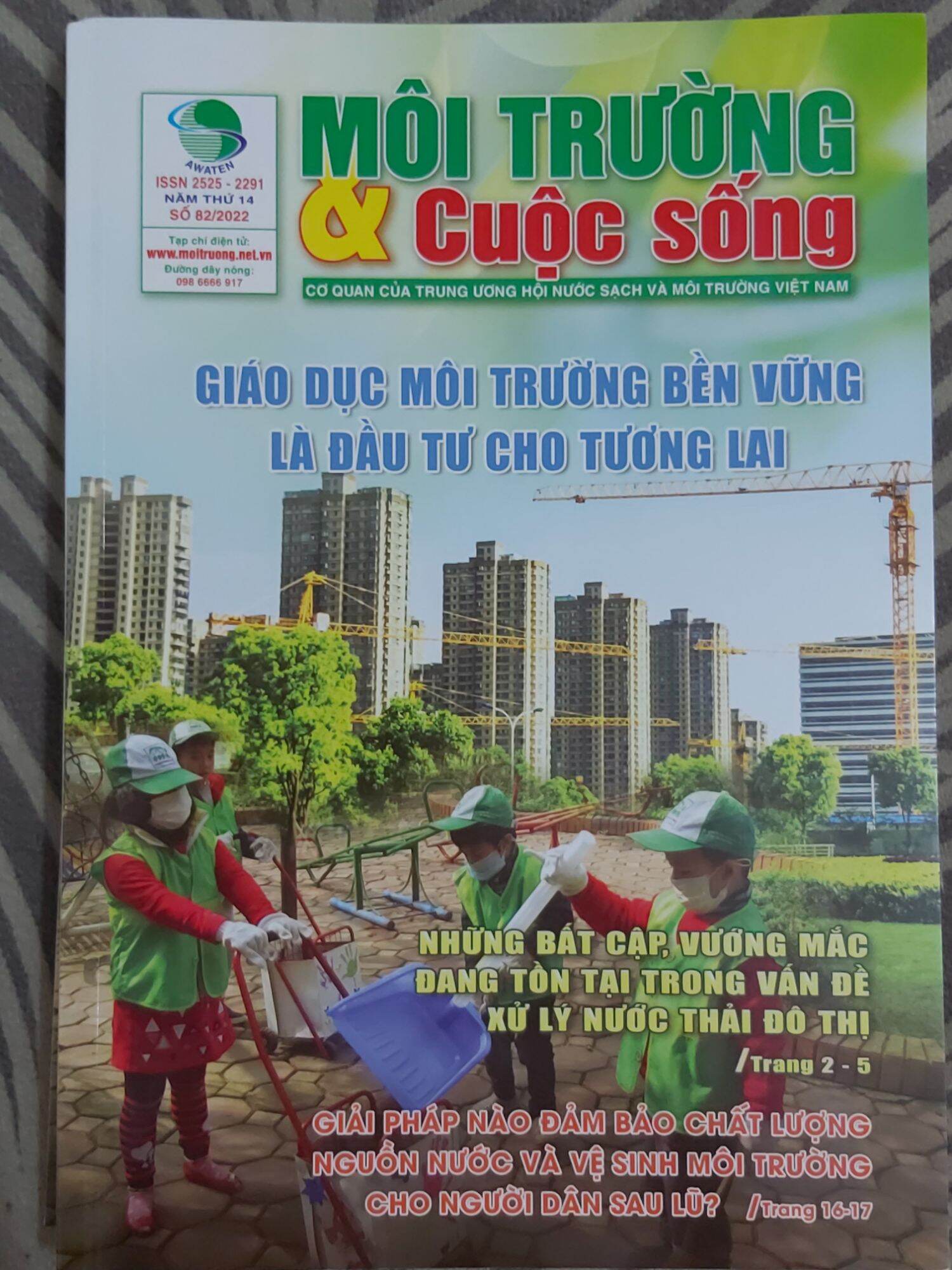 Tạp chí môi trường & cuộc sống, số 82, .tháng 10/2022.