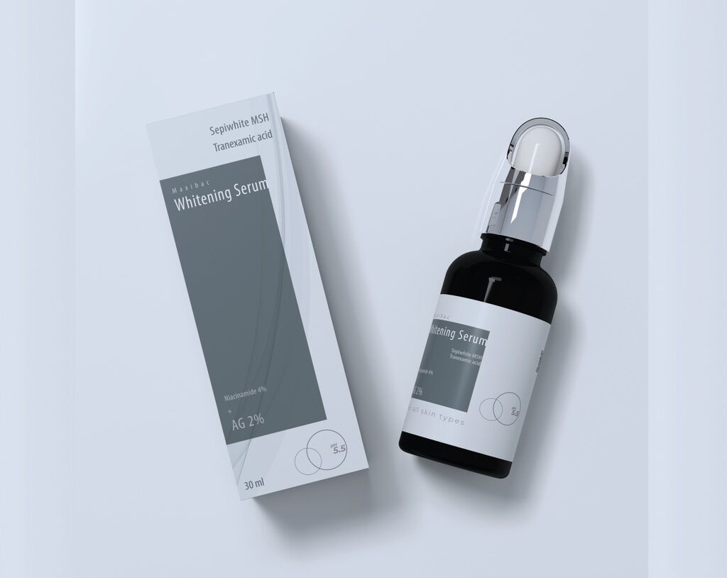 Maxibac Whitening Serum - Serum trị nám dưỡng trắng da Maxibac