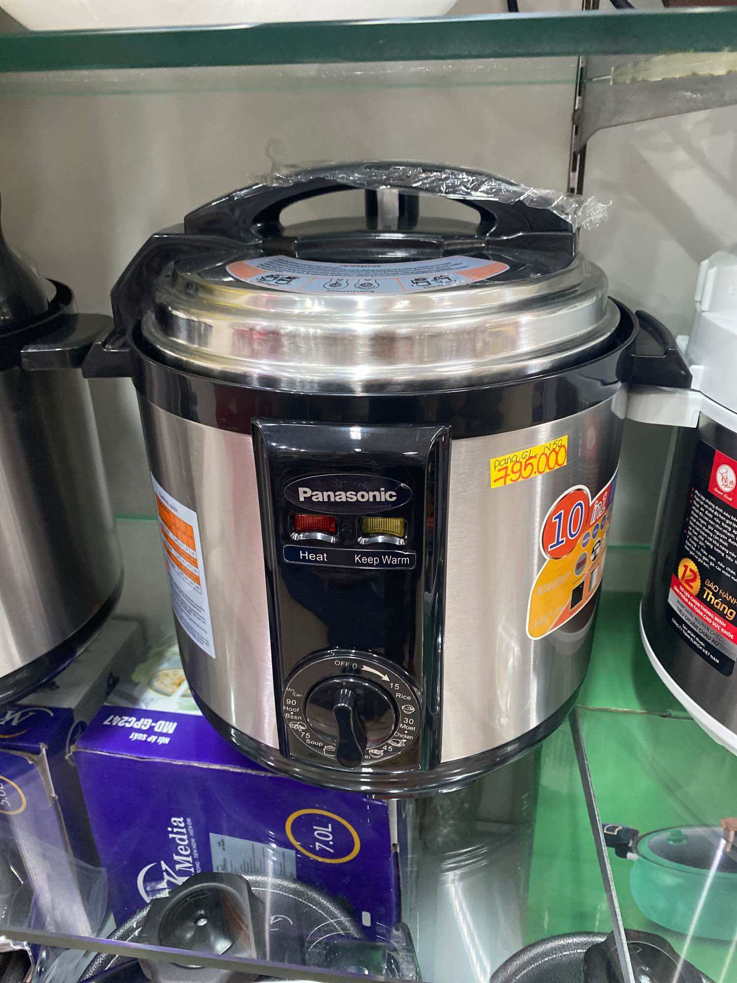 Nồi áp suất điện 6L