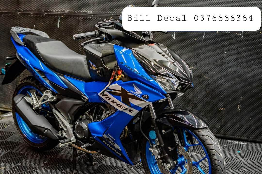 Tem rời winner x xanh đen,tem xe đẹp, tem xe độc lạ,mẫu mã đa dạng