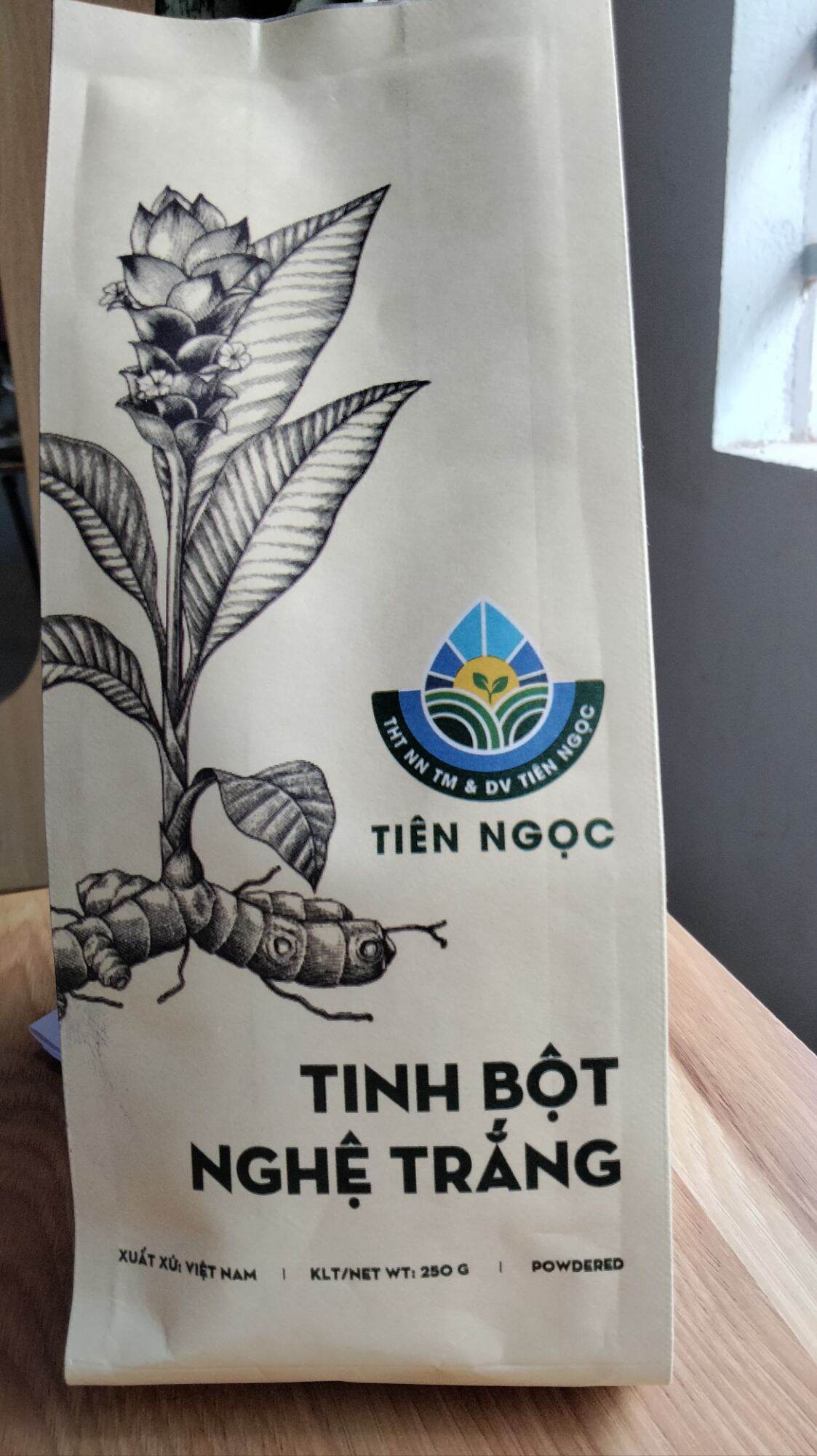 Tinh bột nghệ trắng -200g