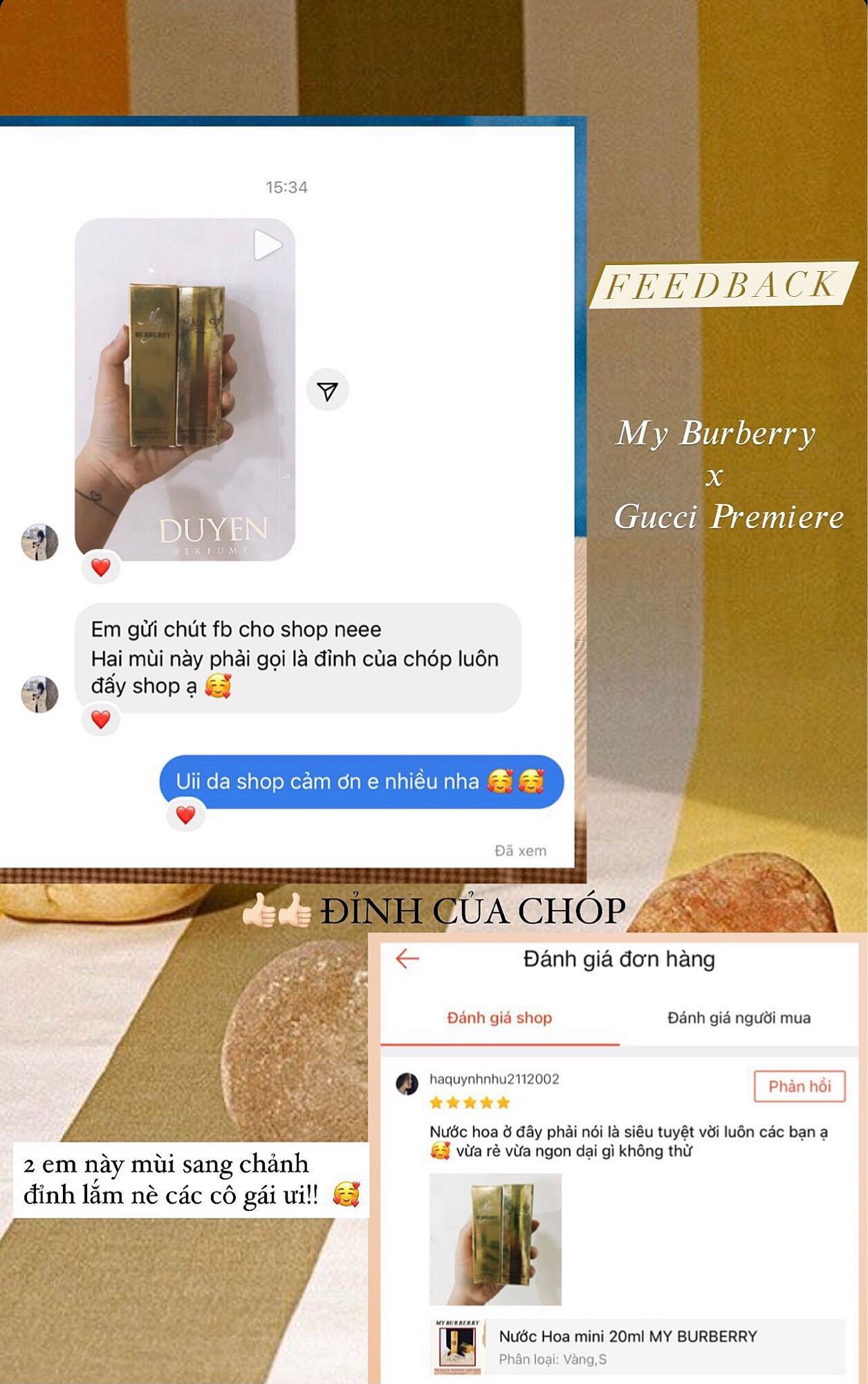 Nước hoa Nữ GC PREMIERE Sang chảnh Tiểu thư duyenperfume