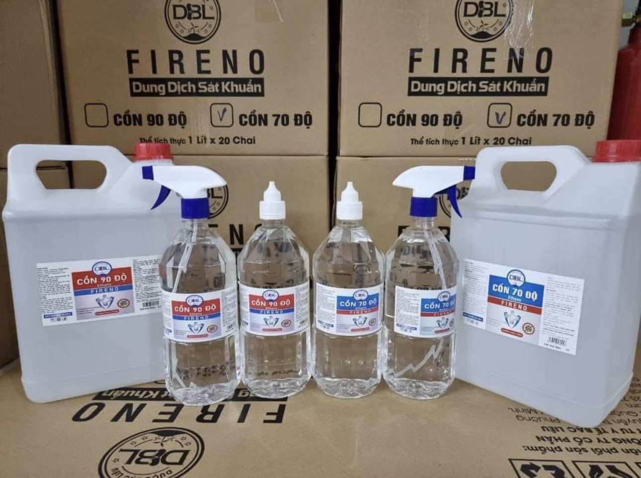 Dung dịch rửa tay SÁT KHUẨN 90 độ DBL CHAI 1000ML