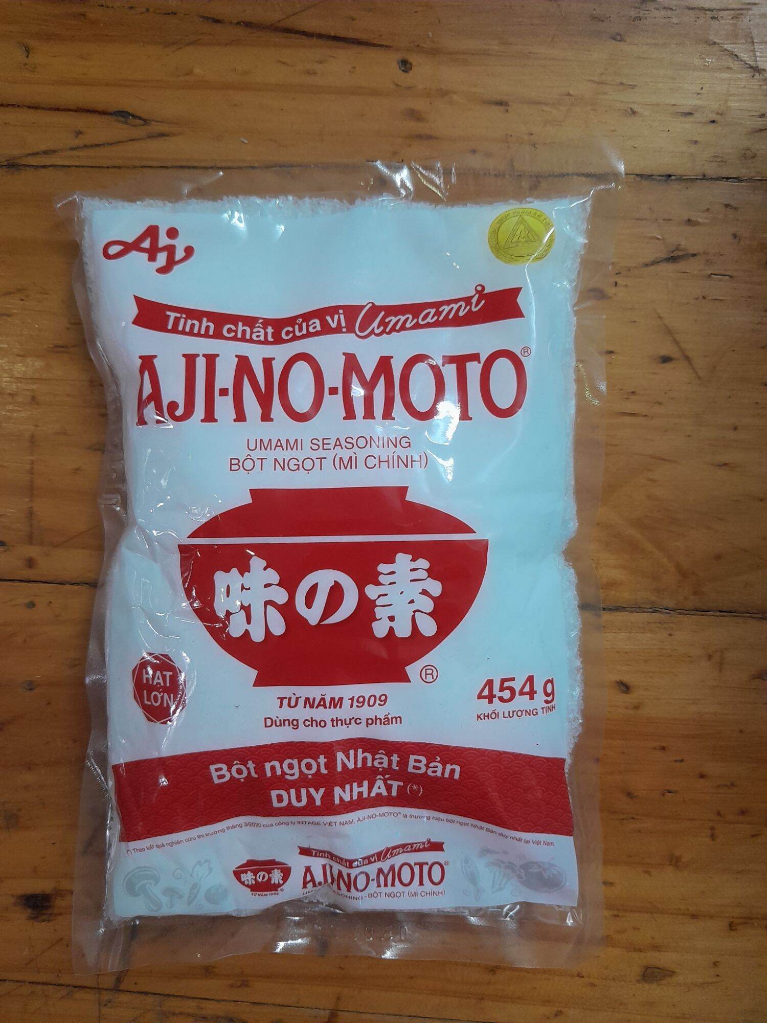 bột ngọt ajnomoto 454g