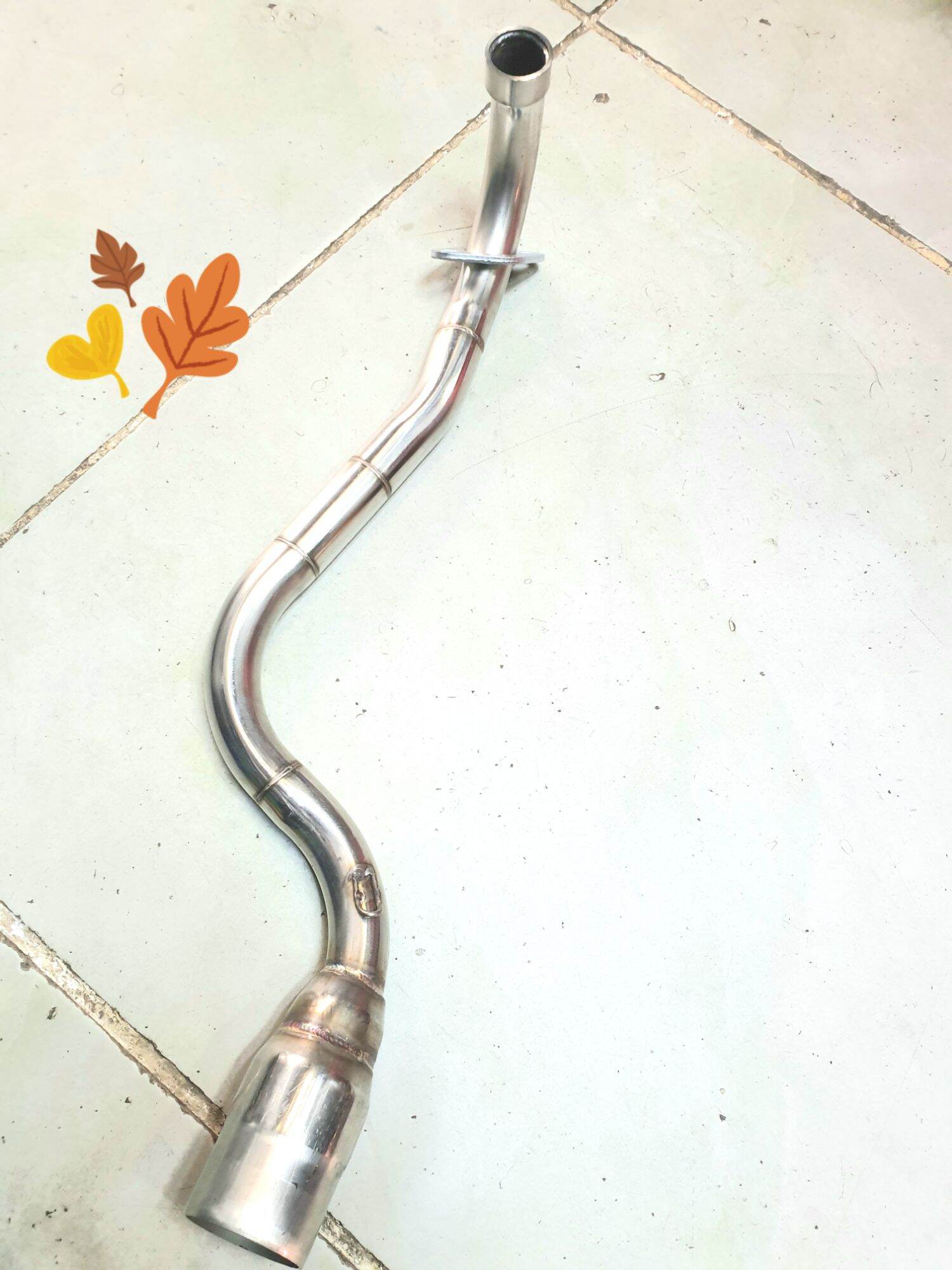 Cổ pô MSX125 gắn pô độ