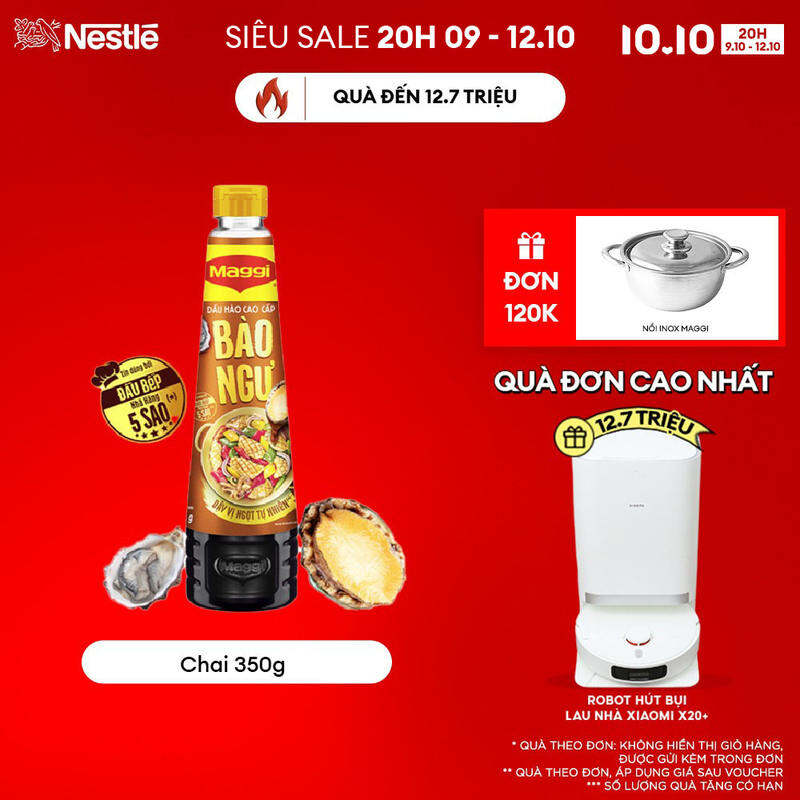 Dầu Hào Cao Cấp MAGGI® Bào Ngư Mới 350g