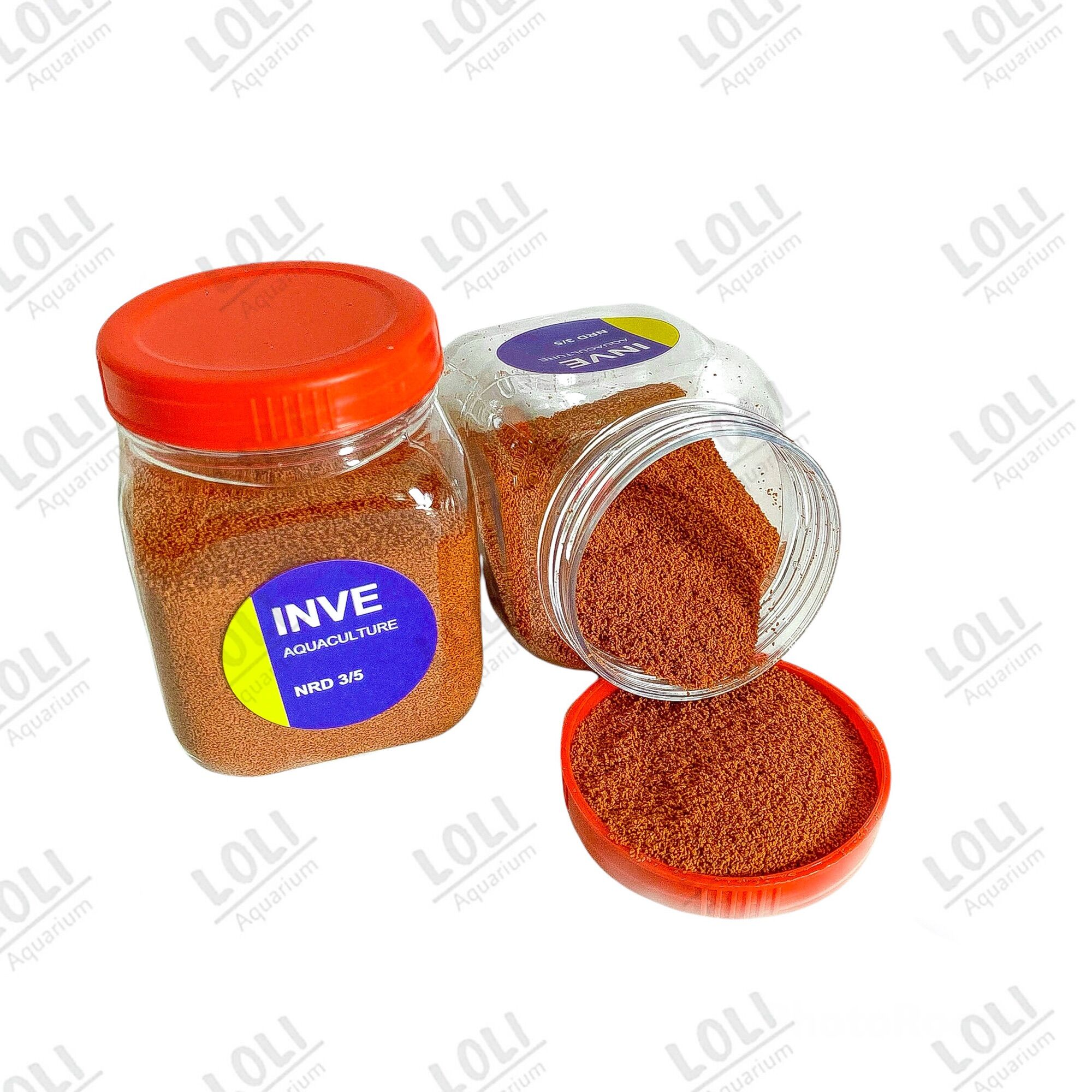 Cám thái inve orange wean 3/5 thức ăn cao cấp cho cá 7 màu, guppy, mún, kiếm,...