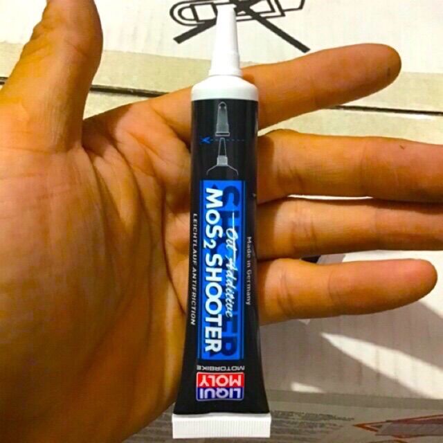 Phụ gia nhớt liqui moly motorbike mos2 shooter 20ml - 20575