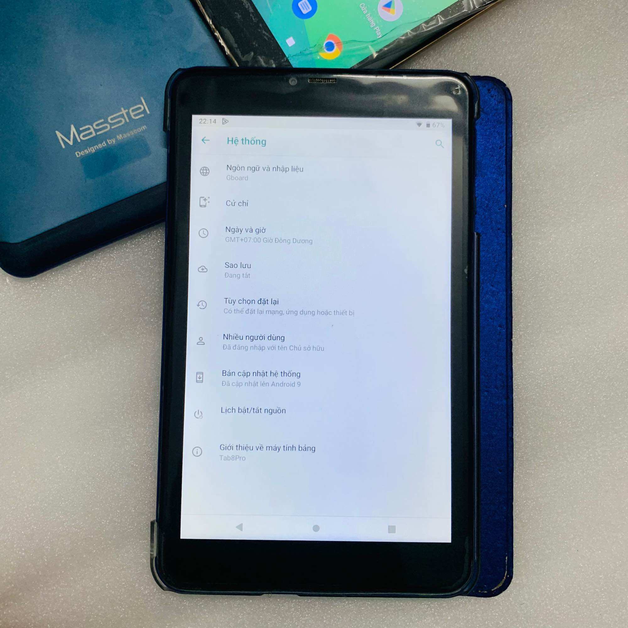 MÁY TÍNH BẢNG MASSTEL TAB 8PRO