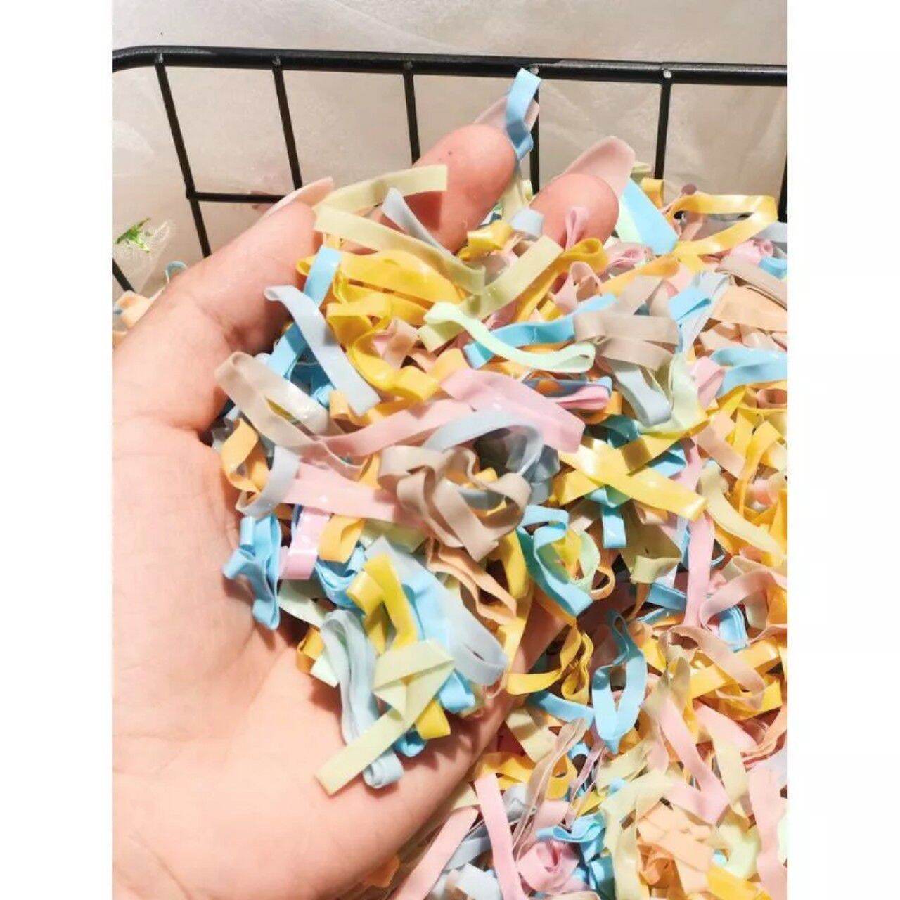 Chun cột tóc đen và nhiều màu siêu dai - loli