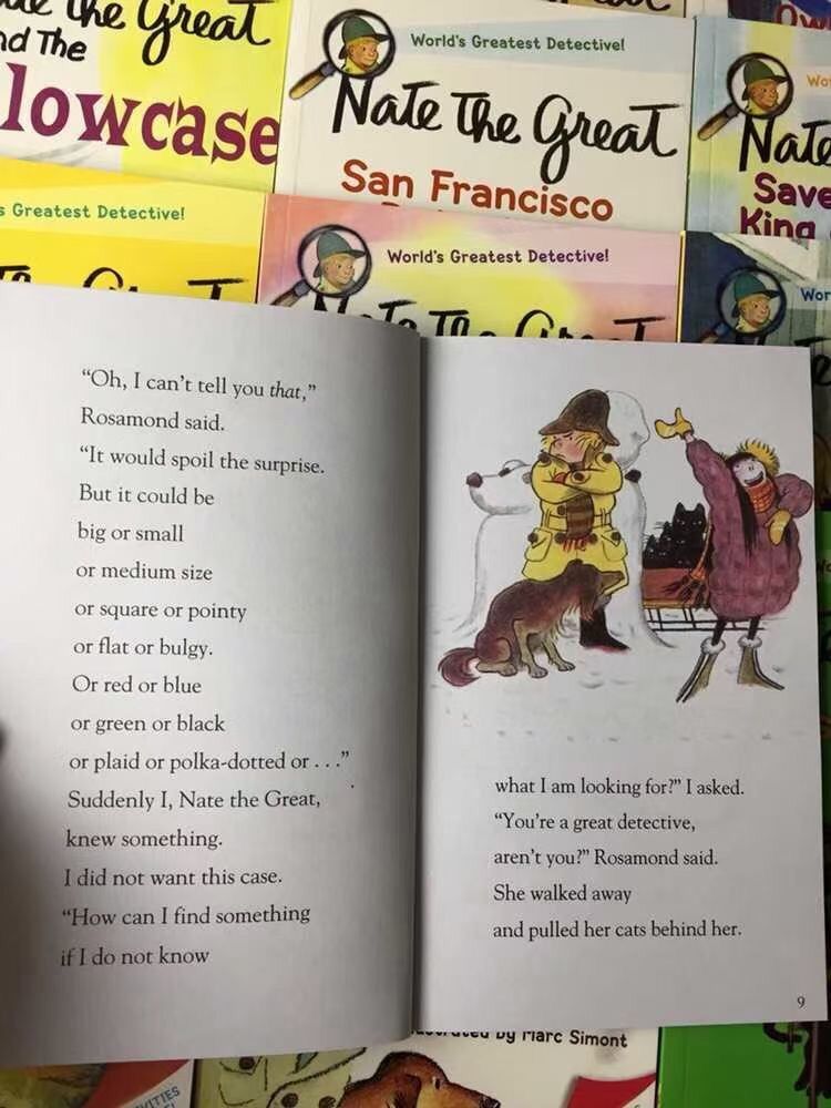 Nate the great sách Tiếng Anh - Nhập khẩu