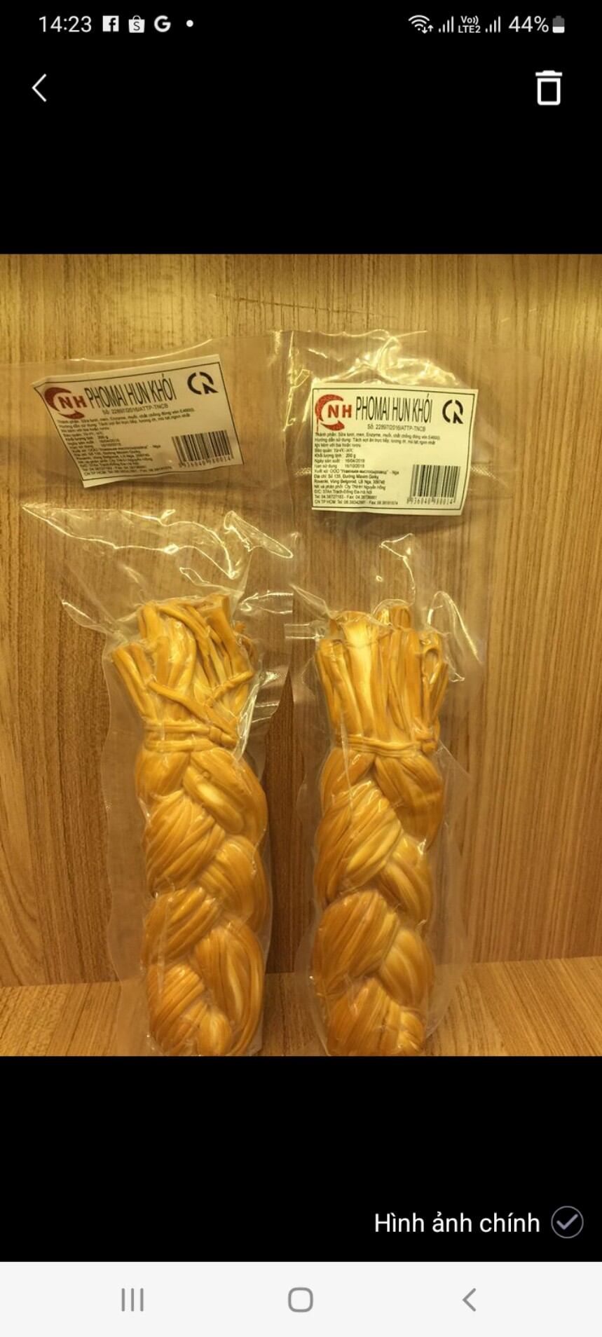 Phômai hun khói 100g nhập khẩu Nga