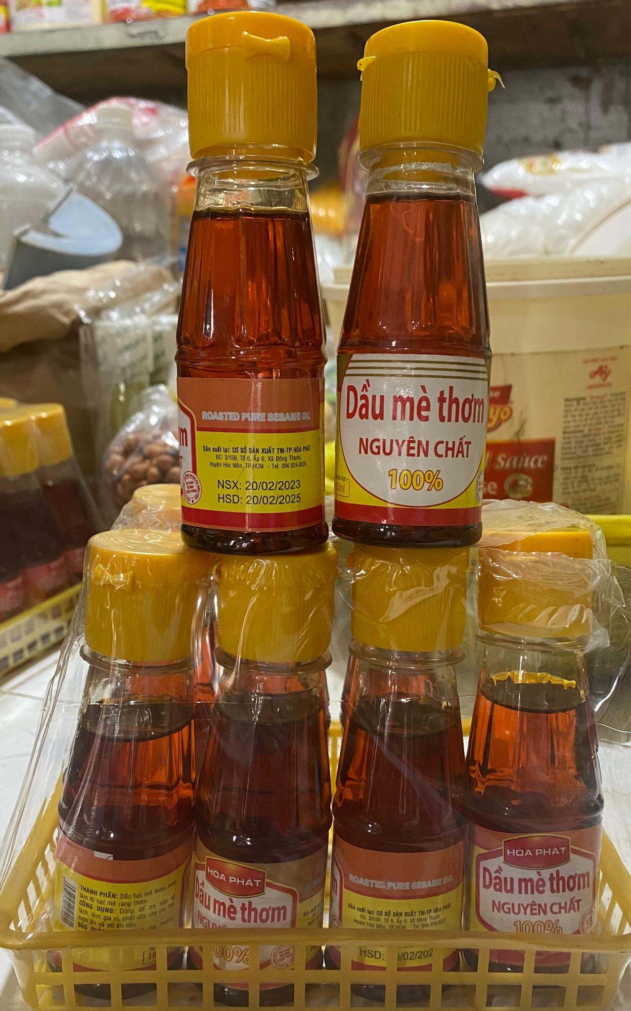 Dầu mè thơm nguyên chất của Kim Phát Foot-Chai 100ml