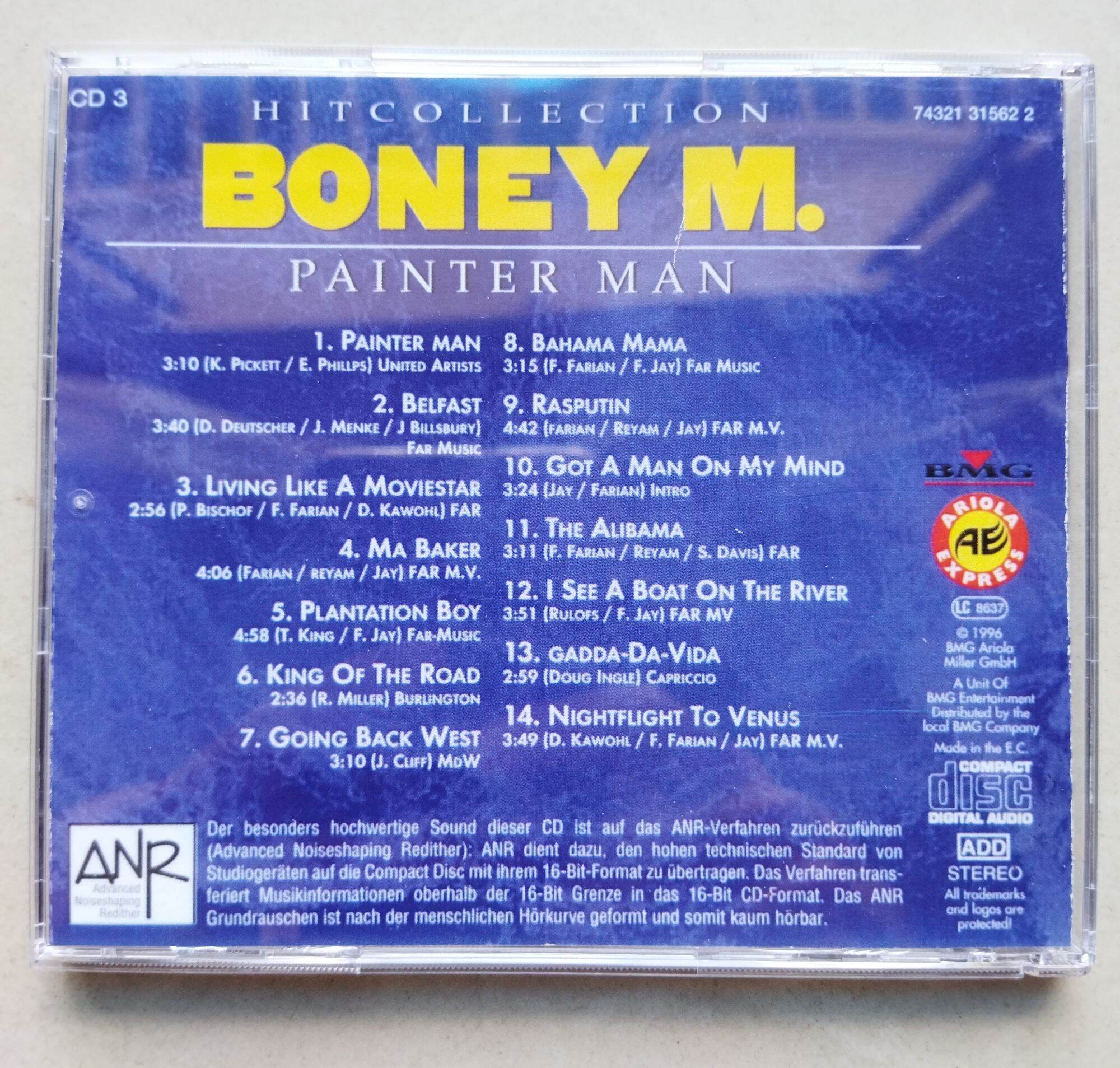 Bộ 3 cd Boney M phono