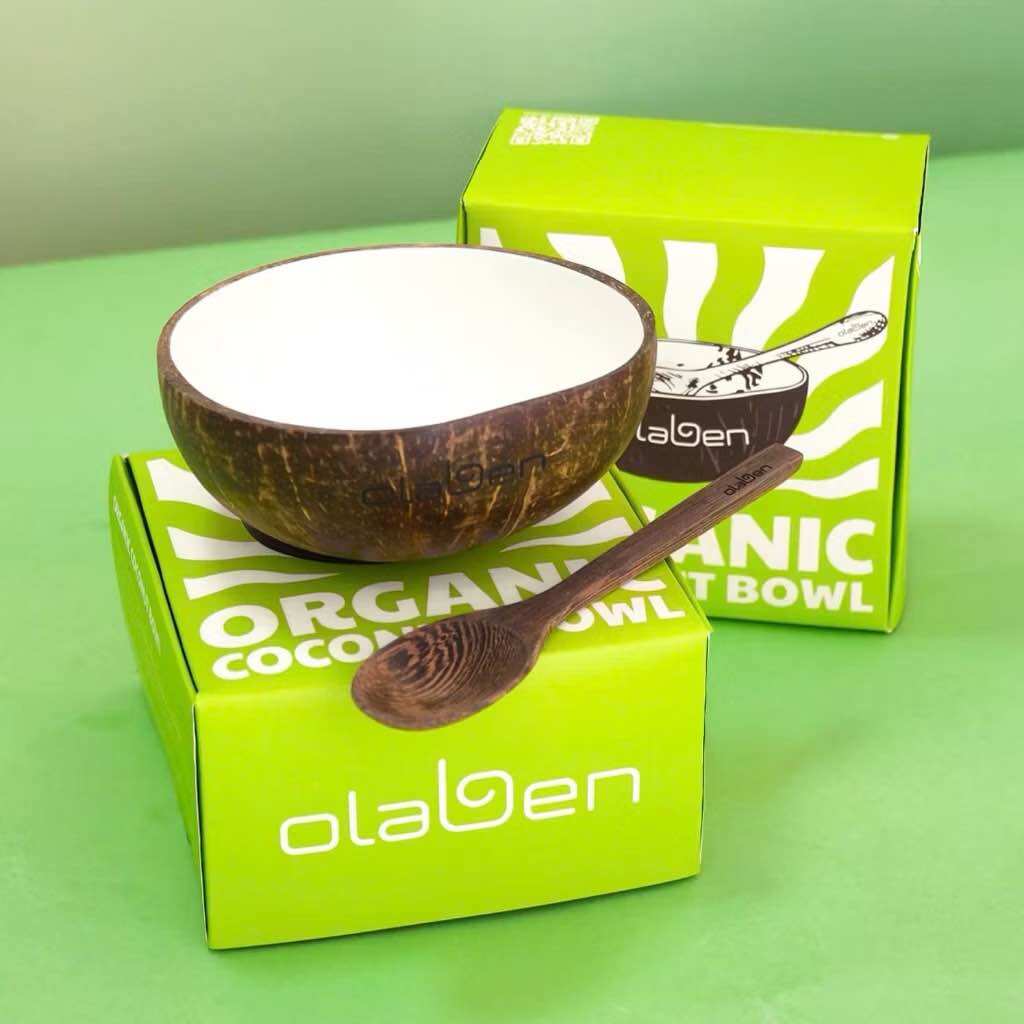 {OLABEN} COMBO 3 Granola + Chén muỗng dừa Combo Granola Premium