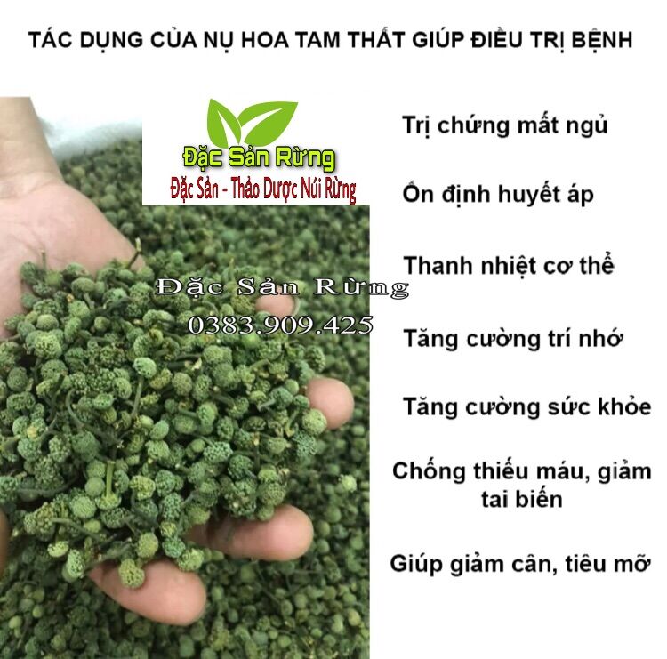 [ 500gr ]  Nụ Hoa Tam Thất Loại Thượng Hạng