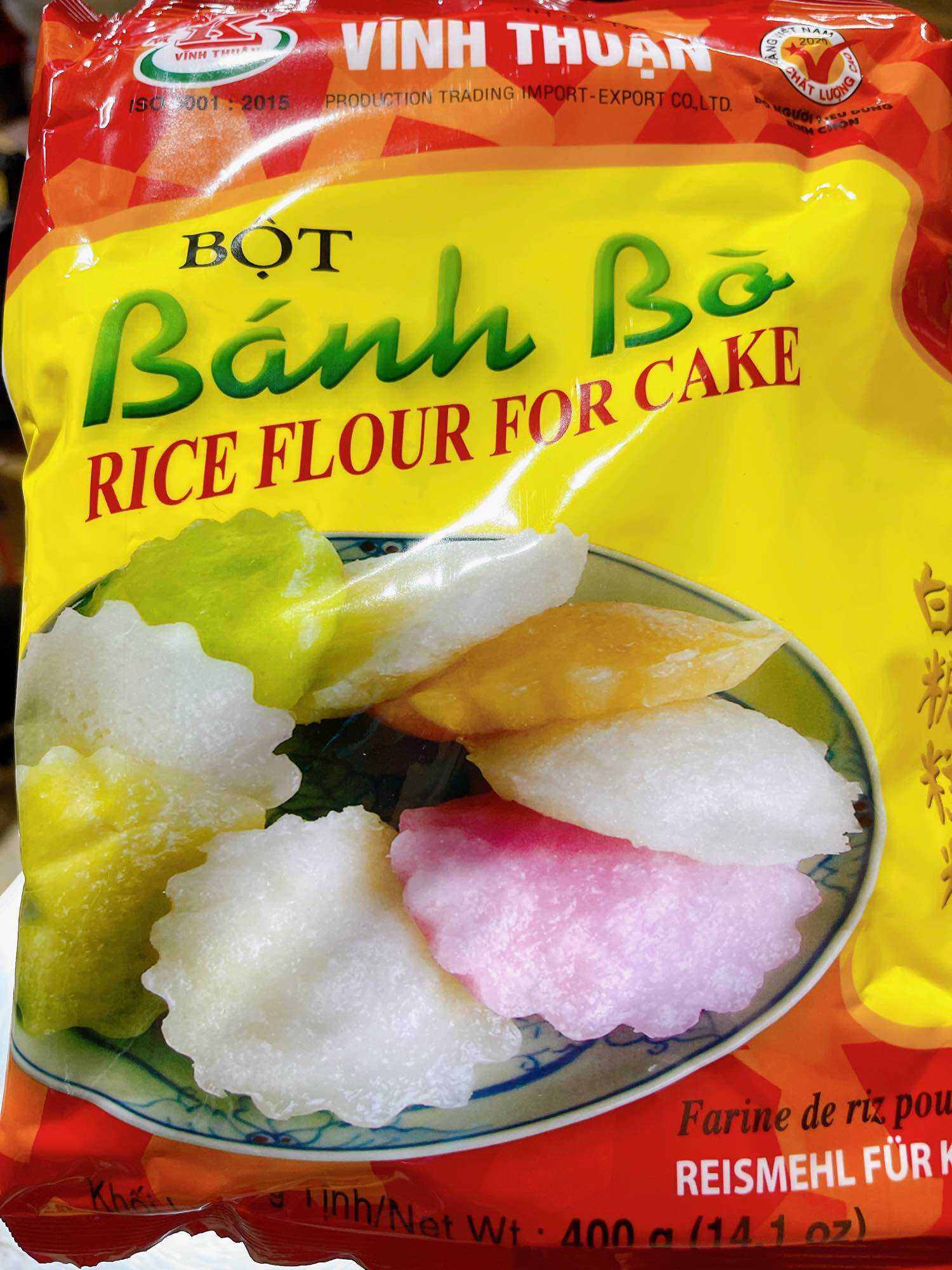Bột bánh bò Vĩnh Thuận 400g