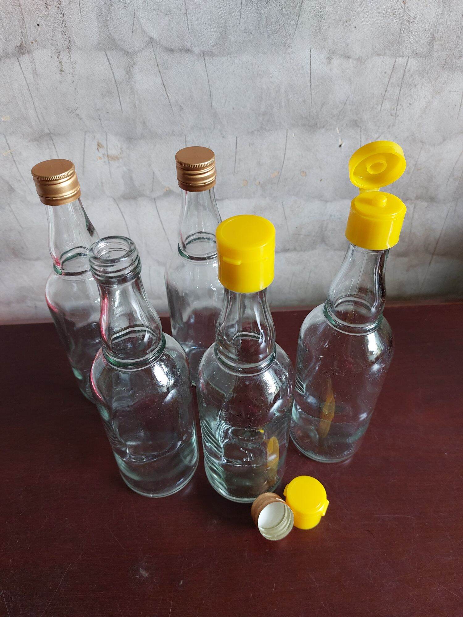 Combo 03 chai - 06 chai - 10 chai thủy tinh 500ml