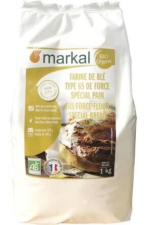 [Tách lẻ ] Bột mì T55 hữu cơ Markal 500g