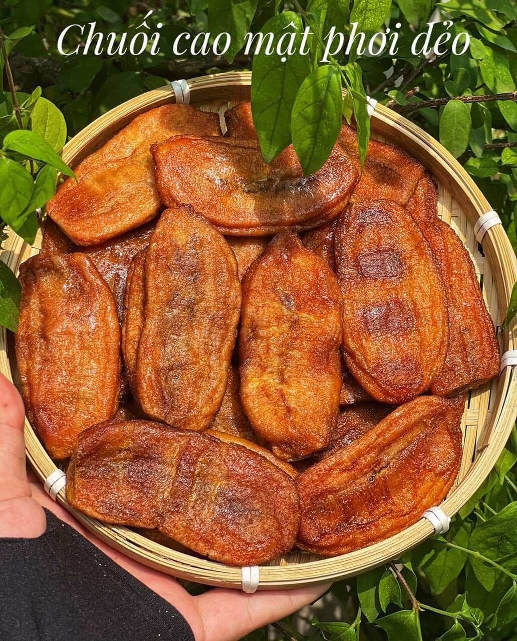 Chuối cao mật sấy dẻo
