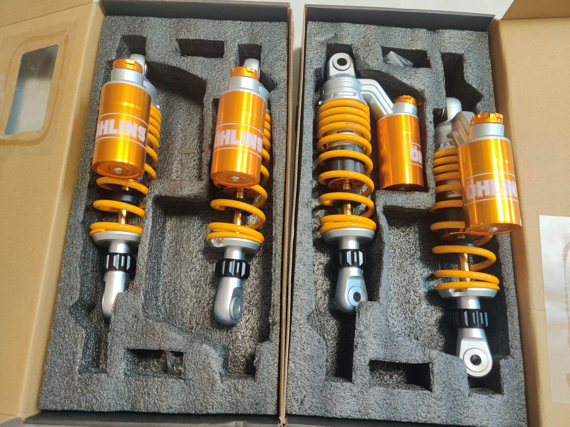 💥💥Phuộc OHLINS bình dầu vàng gắn Dr Wave RS Sirius Jupiter MAX CUP AXELO ELEGANT FUTURE BLADE