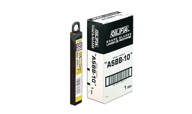 Lưỡi dao trổ nhật OLFA hộp 10 lưỡi 9mm