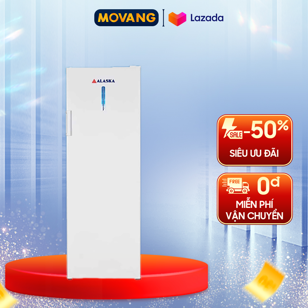 - if 25 | tủ đông đứng 250 lít alaska if-25 - điện năng tiêu thụ 0.89 kw.h/24h