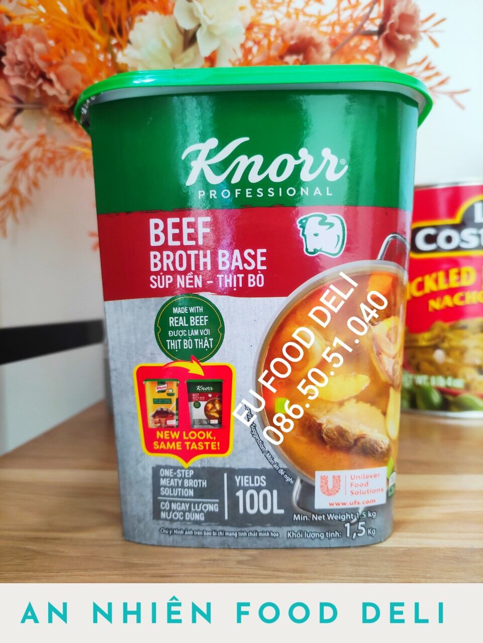Súp Nền Thịt Bò Knorr Túi 100 Gram