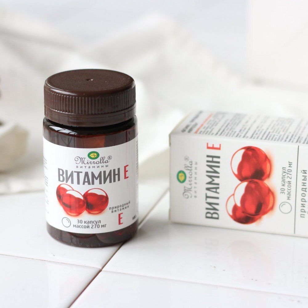 Viên vitamin e đỏ Nga - Chính Hãng