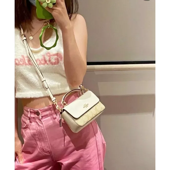 Túi C0ACH Mini Josie Top Handle Crossbody đeo chéo sang chảnh