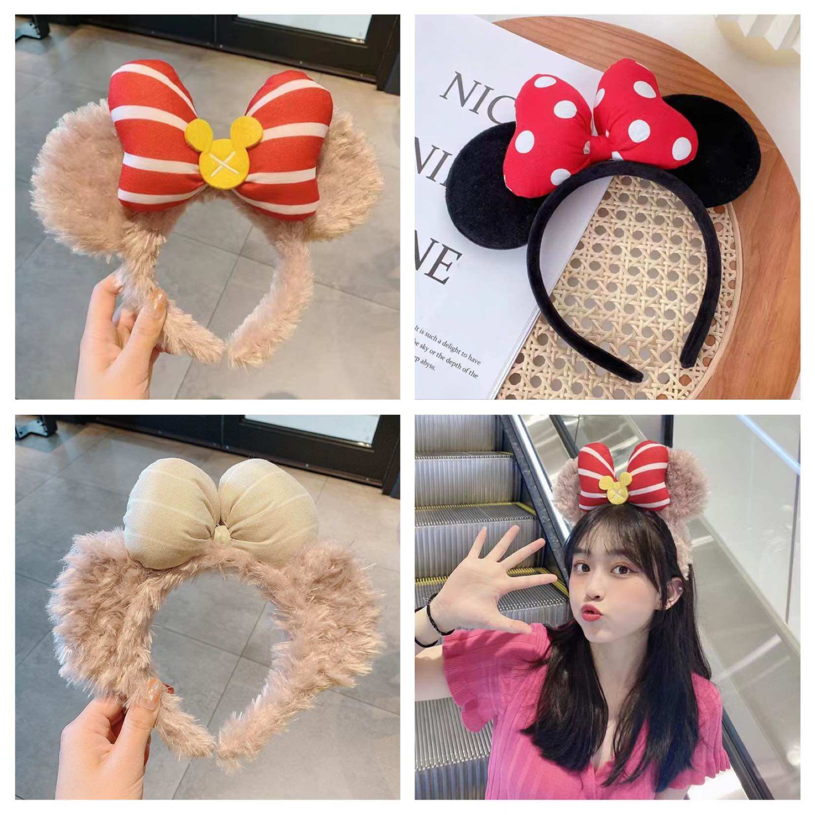 Băng đô bờm gấu, thỏ, hổ, động vật đáng yêu