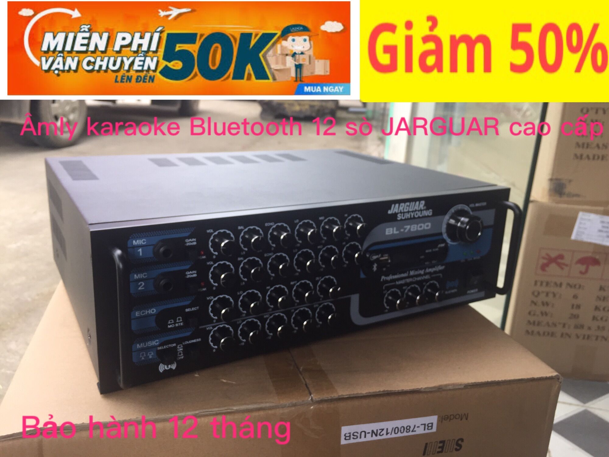 Âmly karaoke Bluetooth 12 sò JARGUAR thương hiệu đến từ Hàn Quốc .Hát karaoke và nghe nhạc cực hay