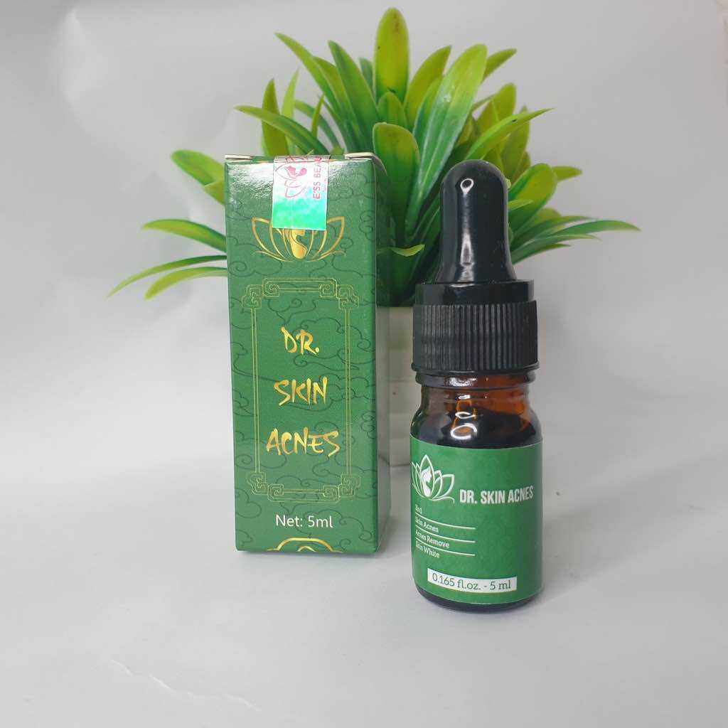 Serum mụn thảo dược Dr.Skin acnes, đánh bay mụn, sạch thâm trong 7 ngày