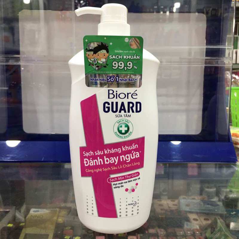 [Chọn Hương] Sữa Tắm Guard Kháng Khuẩn Biore 800g