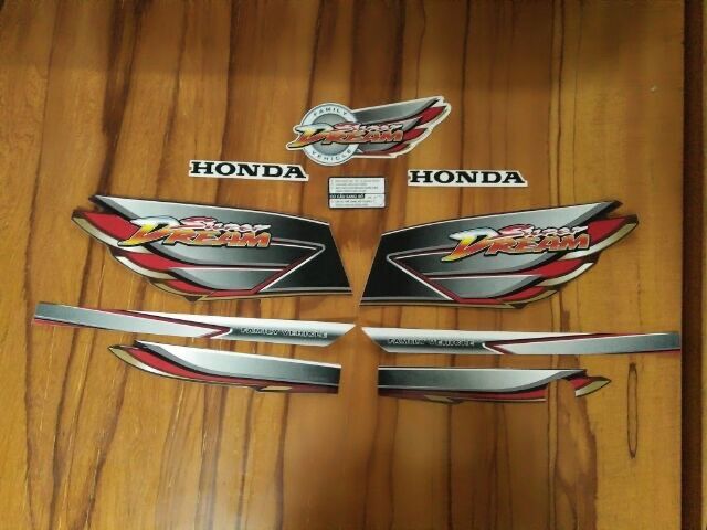 Bộ tem honda super Dream 2008 hàng nhập Thái Lan