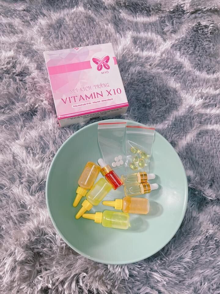 VITAMIN X10. Kích trắng độc quyền