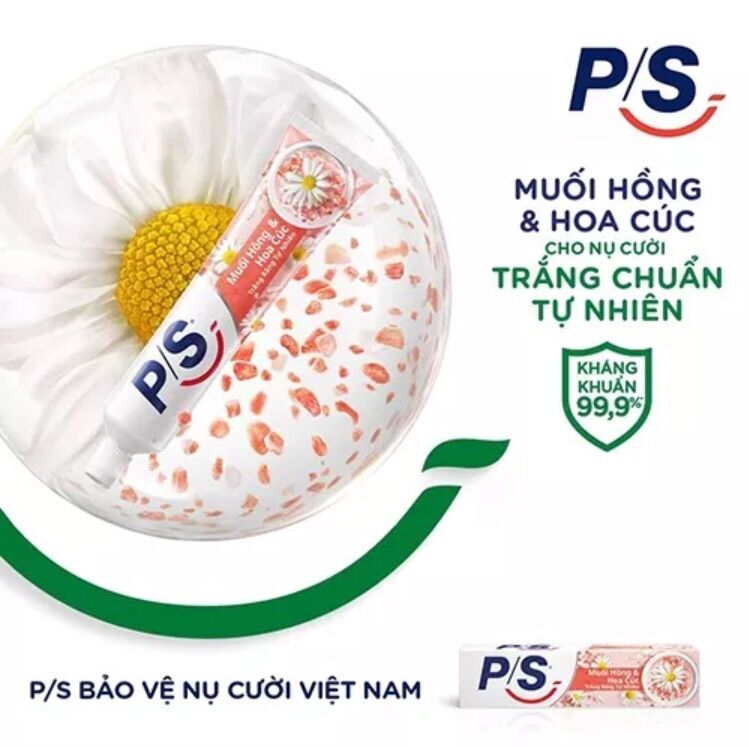 Kem đánh răng PS muối hồng 30gr