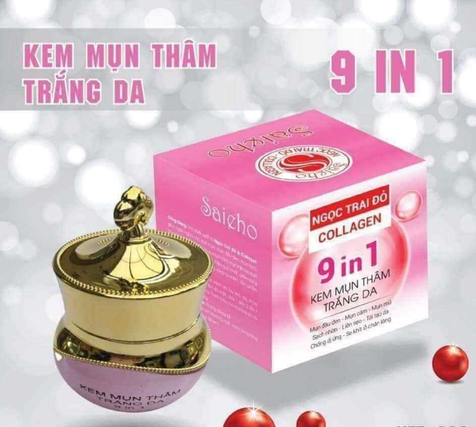 kem Mụn 9 in 1 Saieho