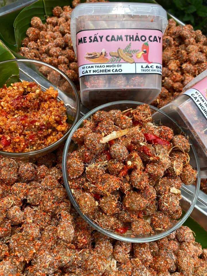 Me sấy cam thảo cay 500g