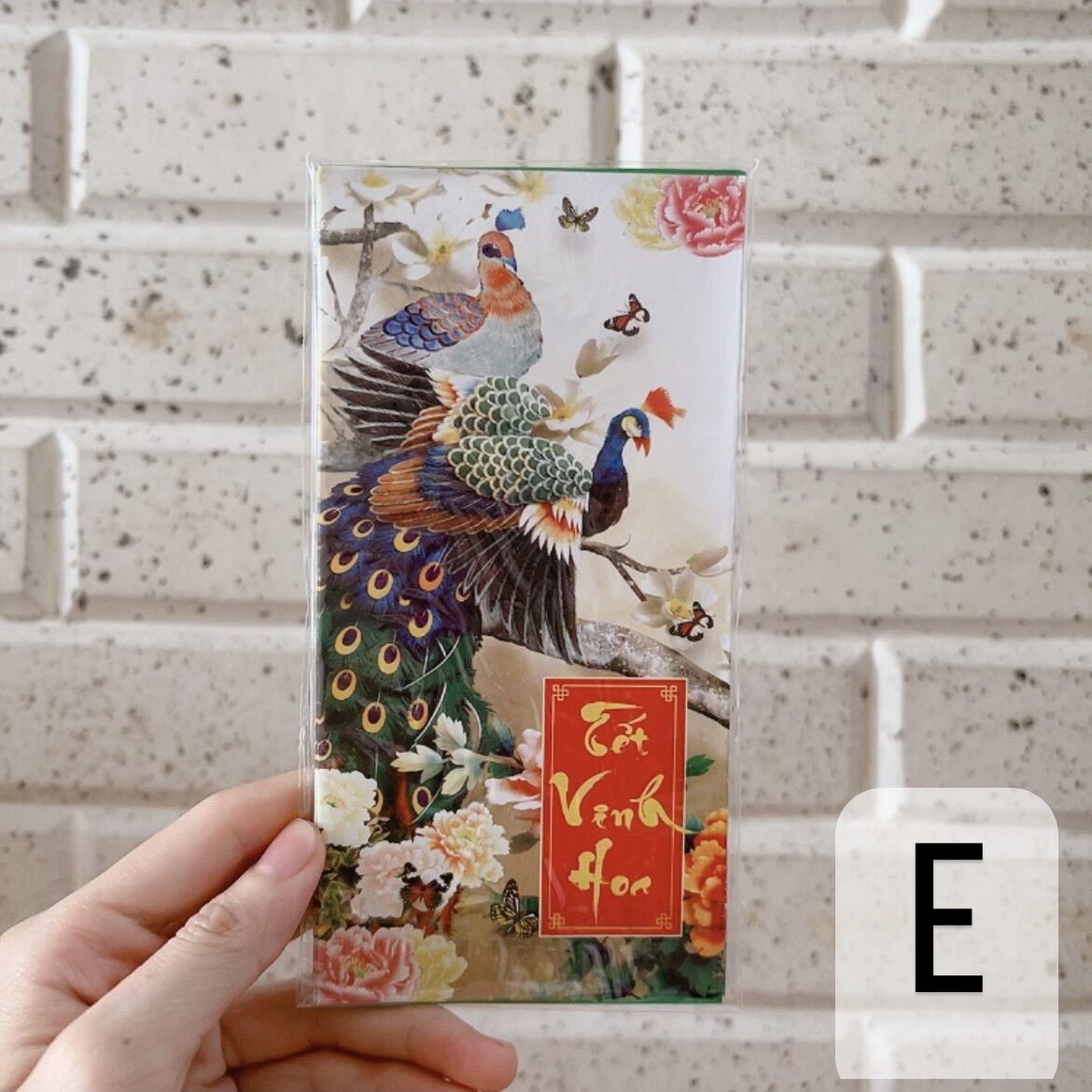 Xấp 6 bao lì xì 2023 (bao dày, nhiều mẫu)