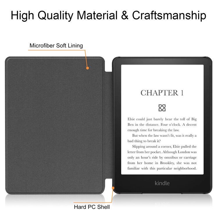 Bao Da Cover Kindle J9G29R, Case Máy Đọc Sách Kindle Basic 2019-2020